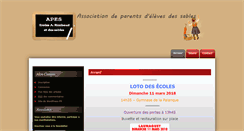 Desktop Screenshot of apeslaunaguet.fr