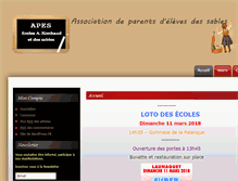 Tablet Screenshot of apeslaunaguet.fr